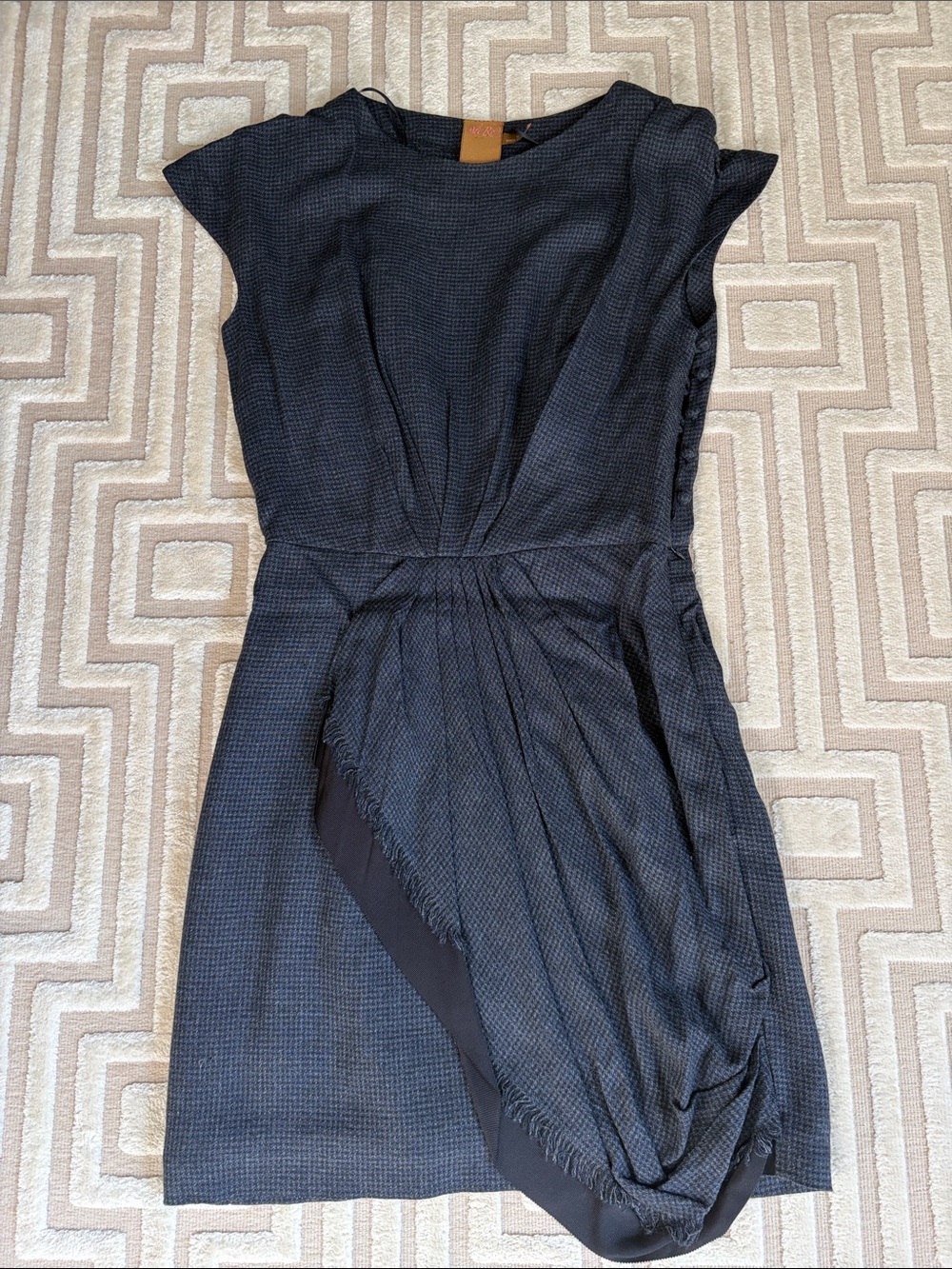 VINTAGE ALI RO CHECKED DRESS